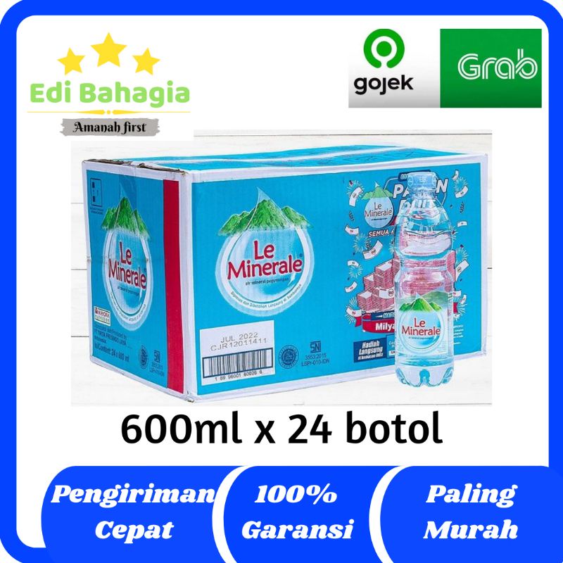 

AIR MINERAL LE MINERALE 600 ML 1 DUS