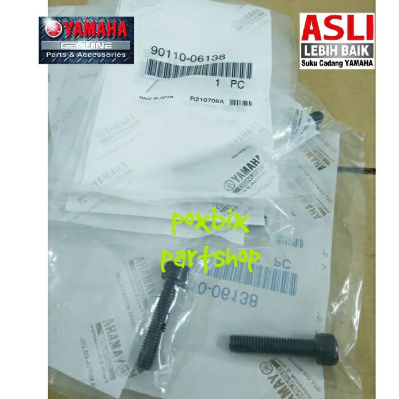 Baut Jalu Bandul Stang Yamaha R15 VVA XMax  ORIGINAL / 90110-06138