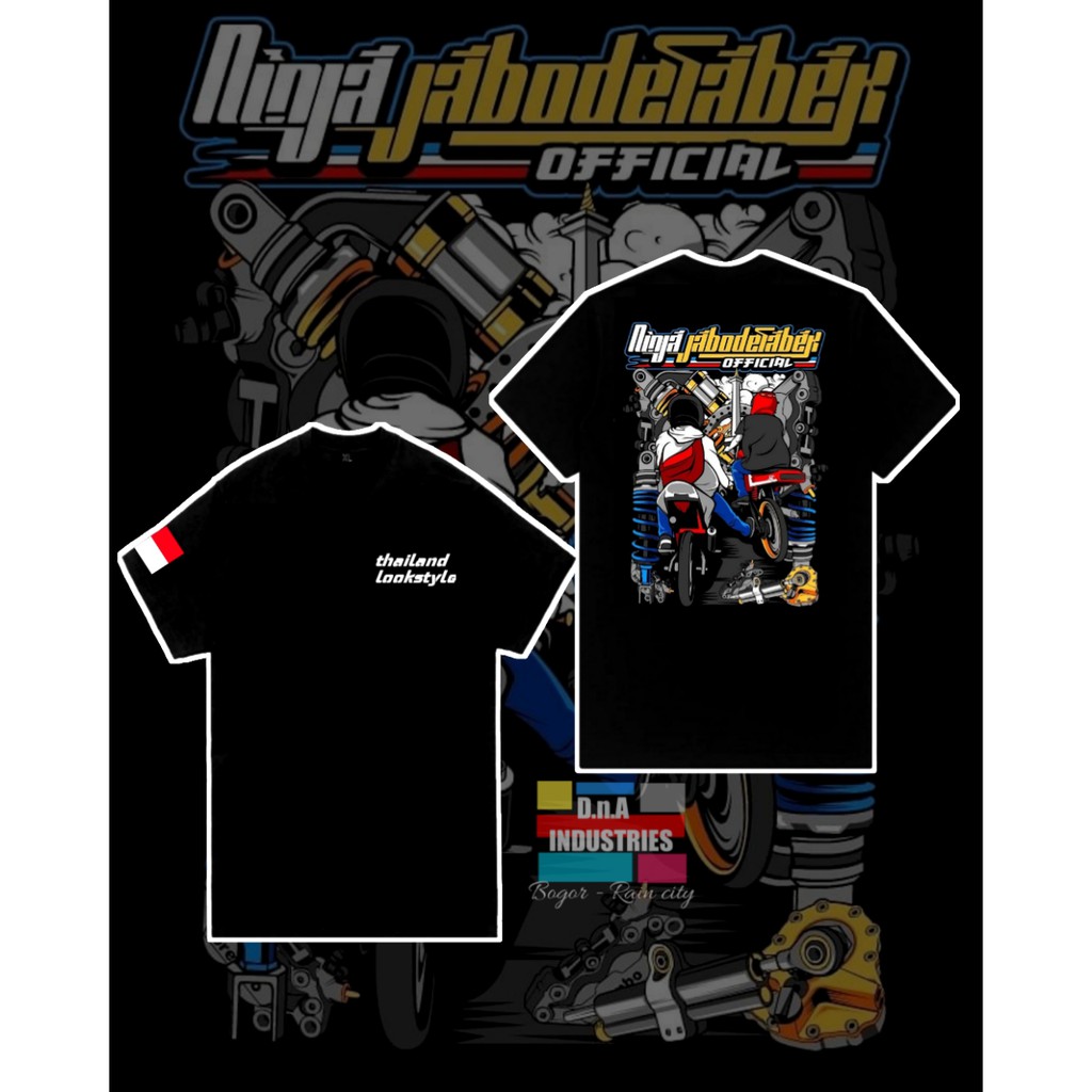 Kaos Ninja Racing Thailook Thailand Look Style