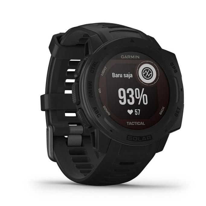 Smartwatch Garmin Instinct Solar Gps Sport Jam Original Garansi Resmi