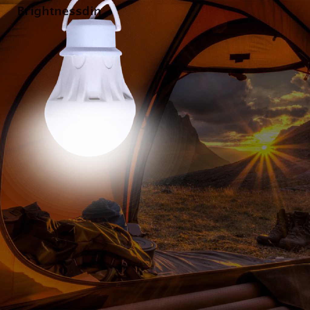 (Bright) Lampu Lentera LED Dengan Power Bank Untuk Tenda Camping