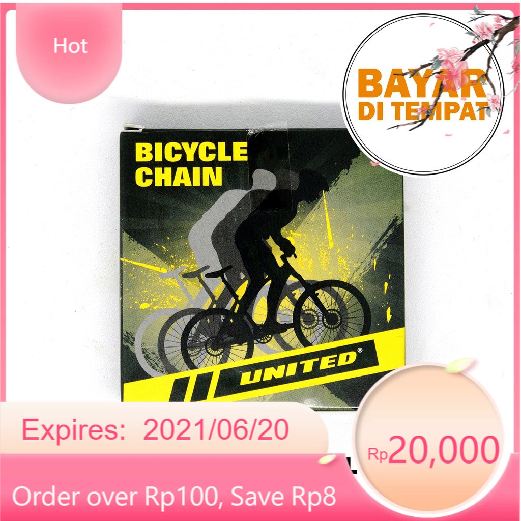 Rante Rantai Sepeda BMX Fixie 114L Merk United