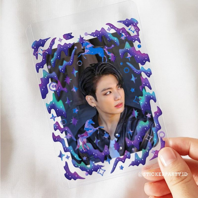 

Stiker Sky Aurora Langit Biru Ungu Dekorasi foto Jurnal Tahan Air Sticker Party CFT23