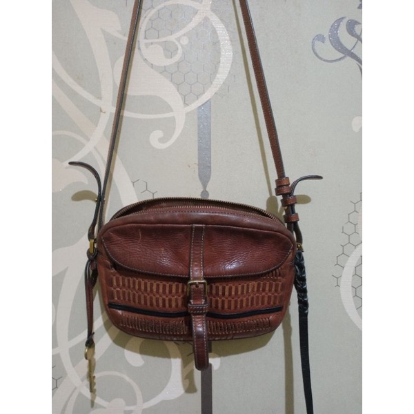 tas Fossil anyam / kendall cross body PL