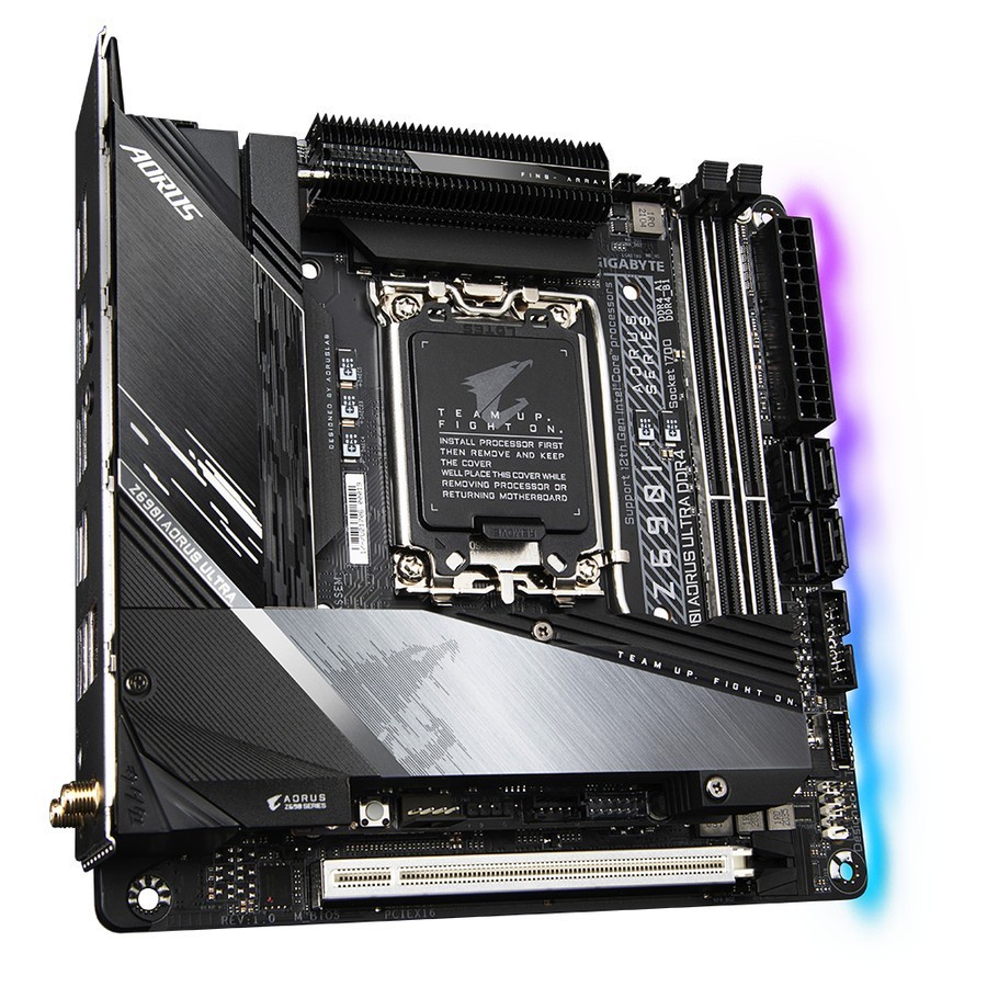 Motherboard Gigabyte Z690i Aorus Ultra DDR4 (LGA1700, Z690, USB3.2)