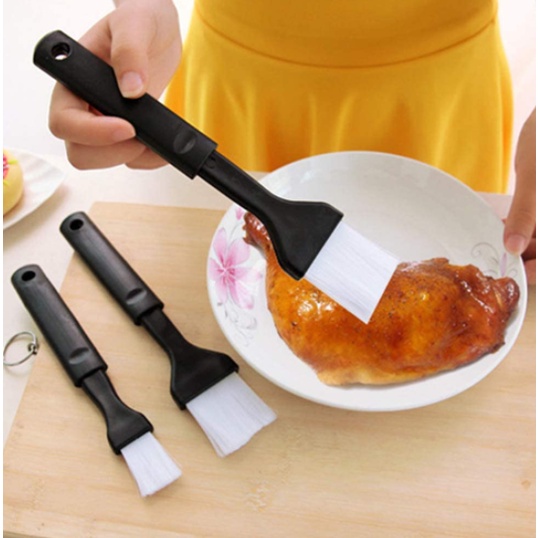 (BOW) Kuas Bbq 2 in 1 Brush Minyak Masak Dapur