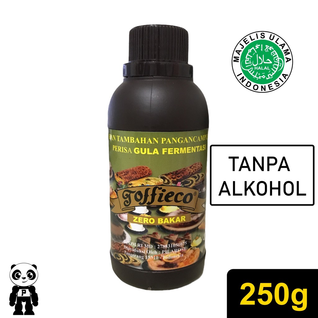 

Toffieco Zero Bakar 250g Perisa Rum Non Alkohol