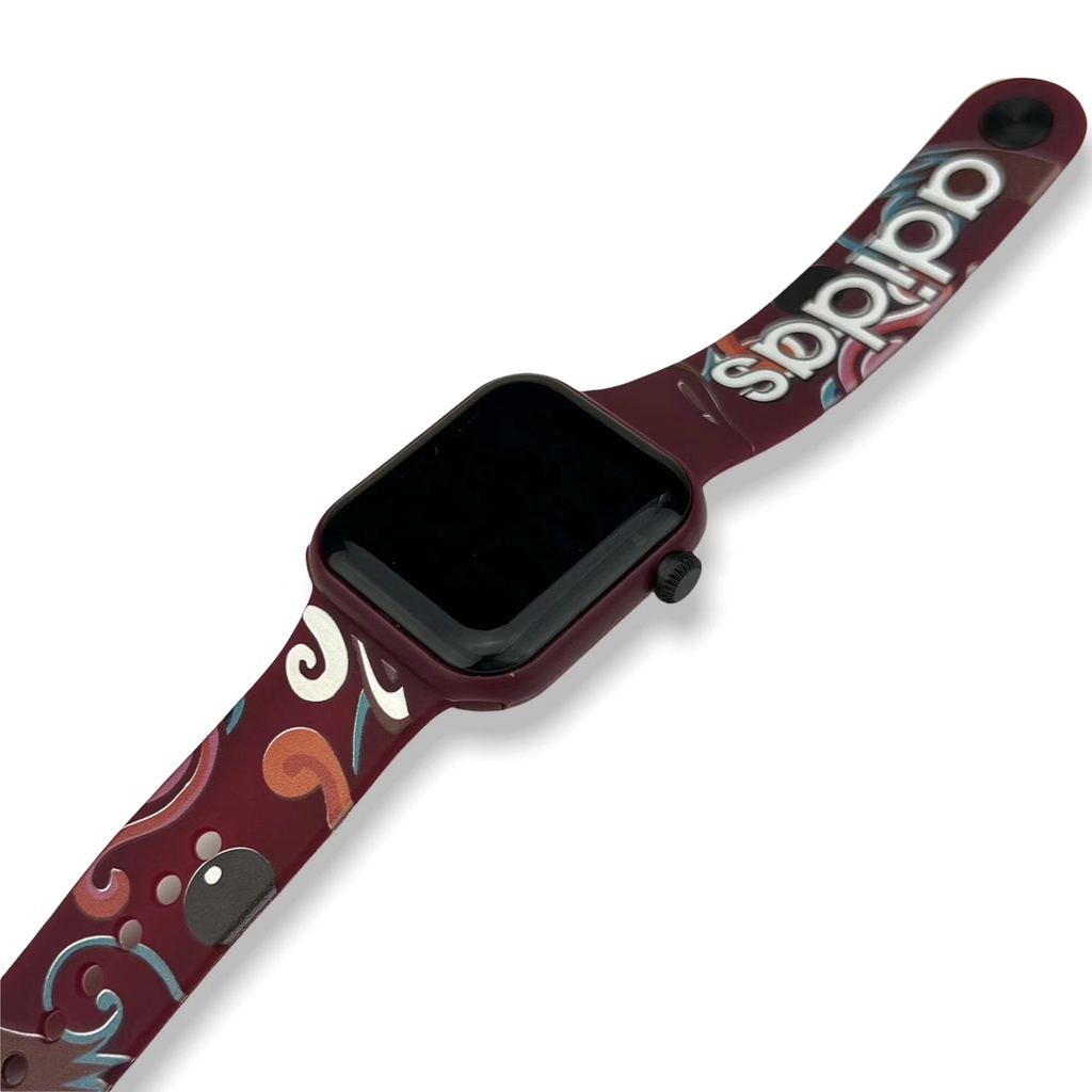 COD fashion karet elektronik digital LED pria, wanita, anak-anak dan remaja lampu putih M122-M151-mawar merah