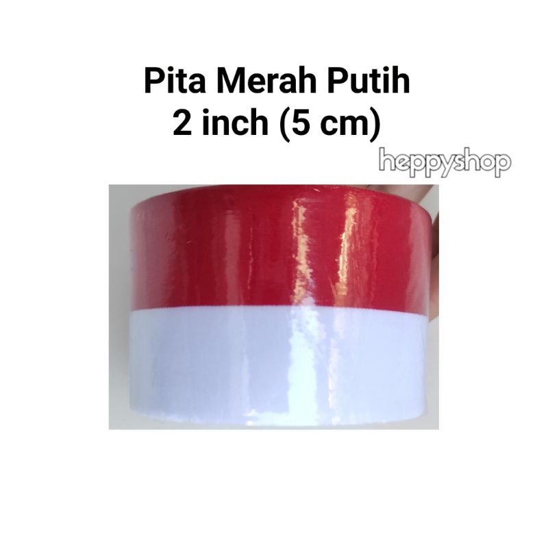 

Pita Merah Putih 2 inch (5 cm)