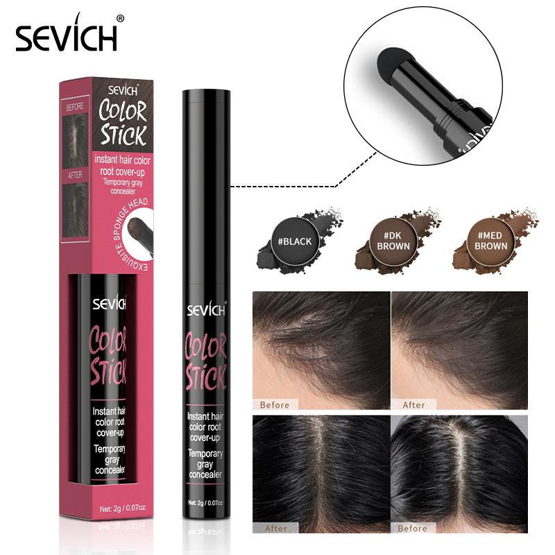 SEVICH Color Stick Instant Hair Root Cover-up Concealer Penutup Garis Rambut / Uban