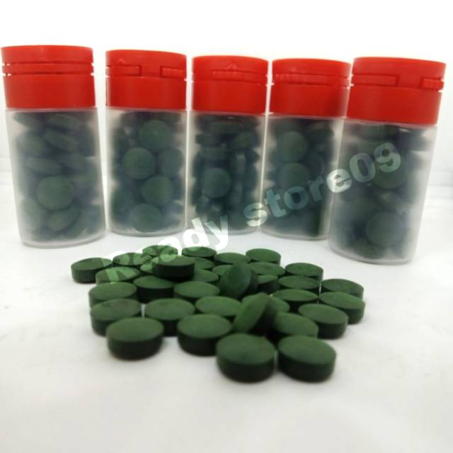 SPIRULINA TABLET 10GR +- 40 TABLET