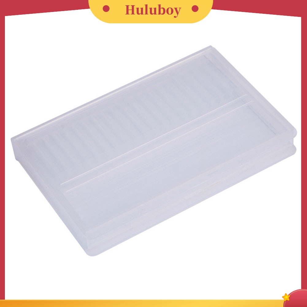 Huluboy Huluboy♡ Kotak Penyimpanan Mata Bor Kuku 20 Lubang