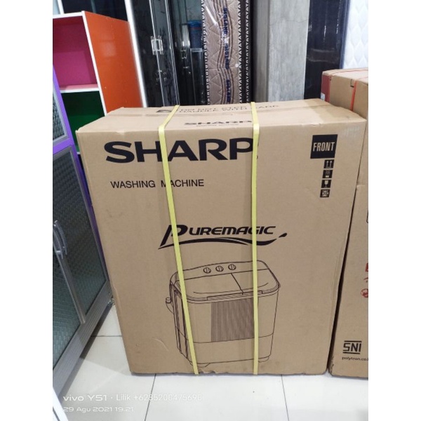 mesin cuci sharp 7,5 kg tabung 2