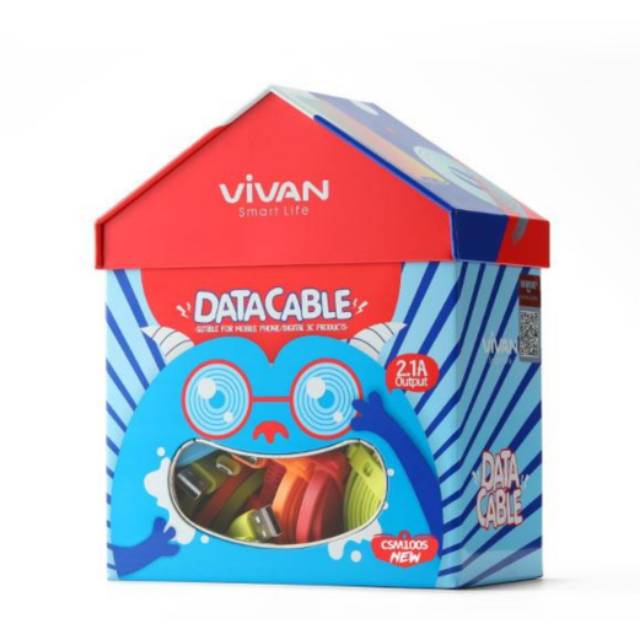 Kabel Data Vivan CMS100 - Cable Data Micro Vivan - Kabel Charger Vivan