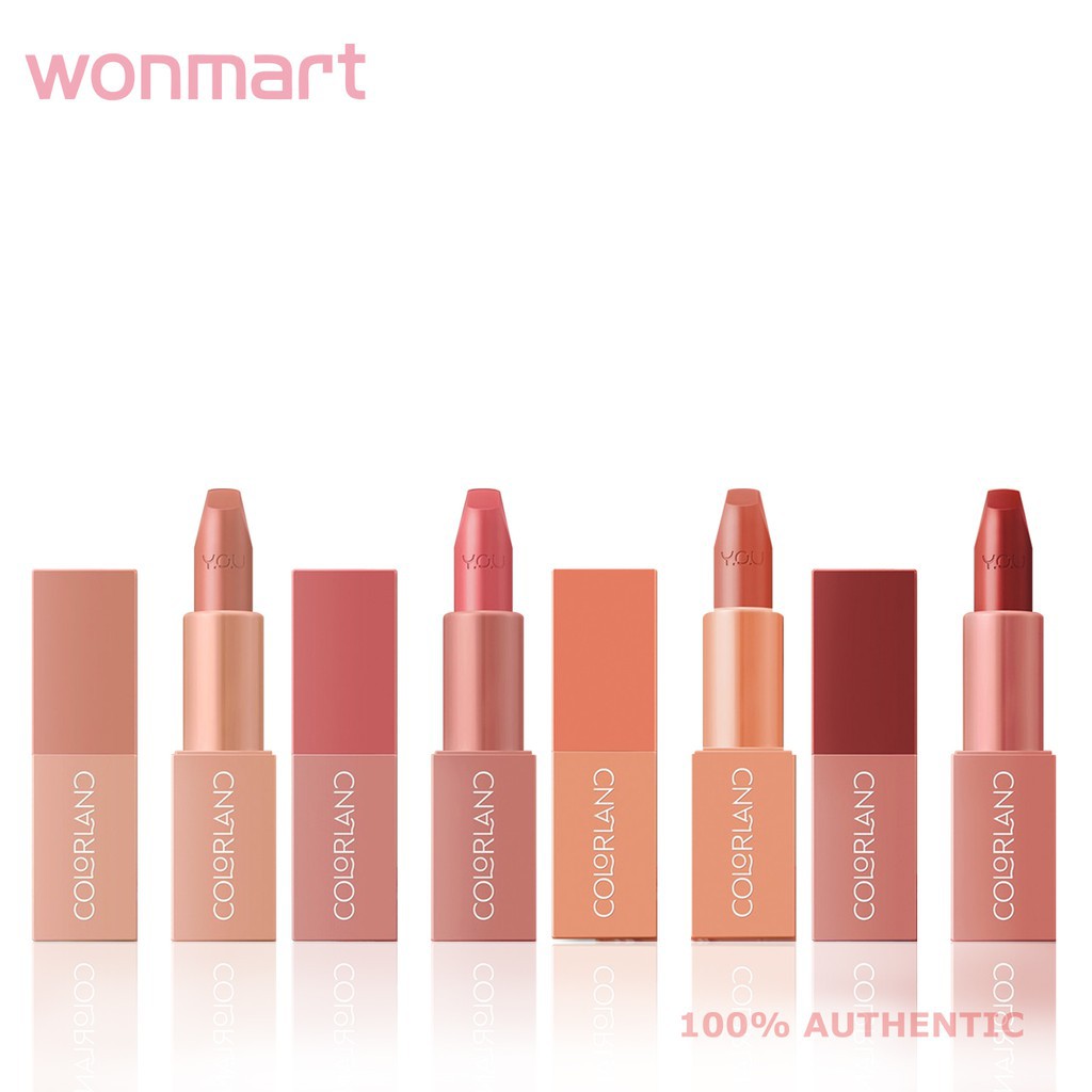 ❤️GROSIR❤️  Y.O.U Colorland Juicy Pop Lipstick by you