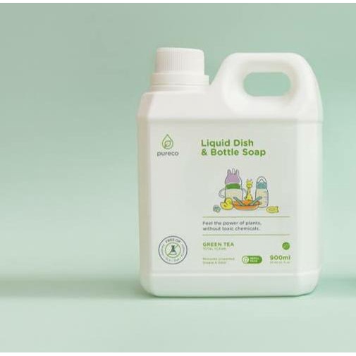 Pureco Liquid Dish &amp; bottle soap 900ml