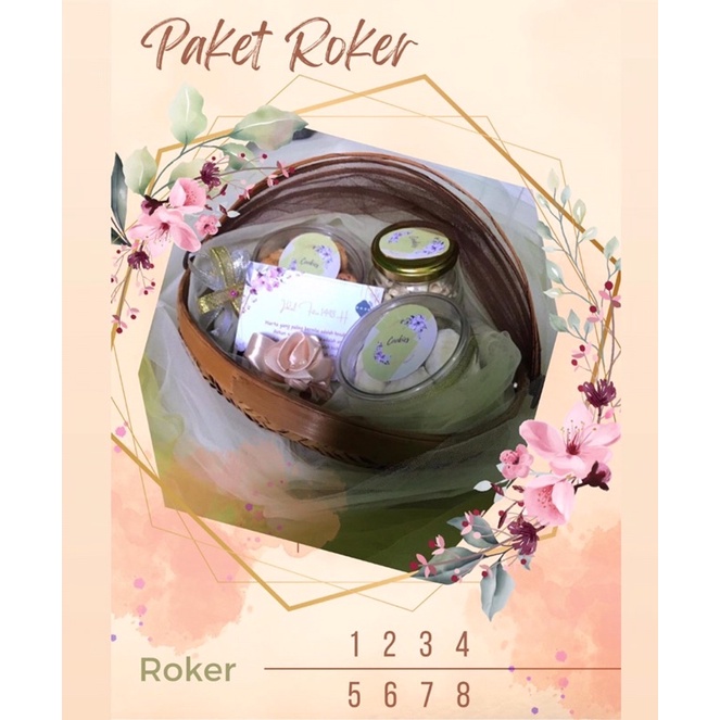 HAMPERS PREMIUM PAKET ROKER  - HAMPERS LEBARAN IDUL FITRI IDUL ADHA NATAL KADO PACAR KADO CEWEK KADO COWOK WISUDA HANTARAN NIKAH SOUVERNIR GRADUATION PARCEL BOX BUKET BUNGA BALON BOUQUET UANG GIFT HADIAH FLOWERS DRIED RUSTIC AESTHETIC MACRAME ROTAN ANYAM