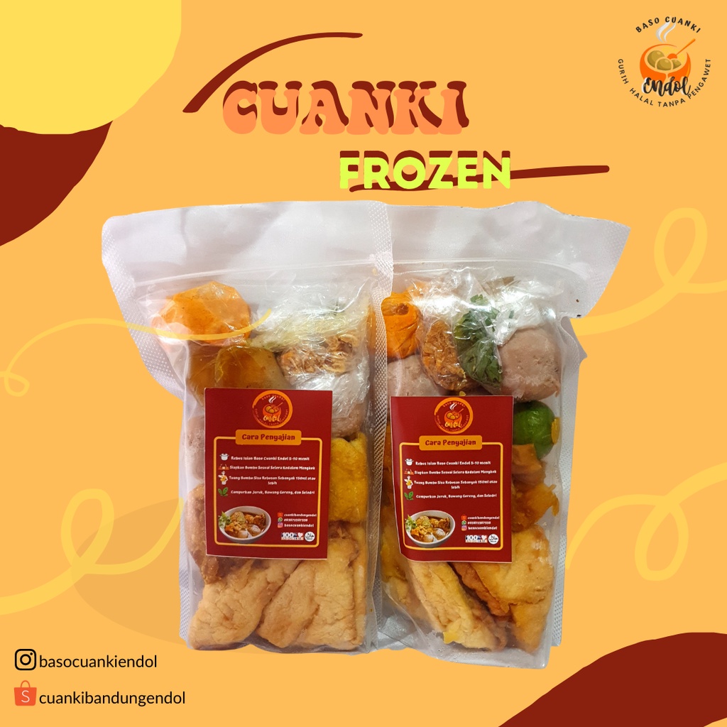

BAKSO CUANKIE/BASO CUANKI ASLI BANDUNG/BASO CUANKIE INSTAN BANDUNG HALAL