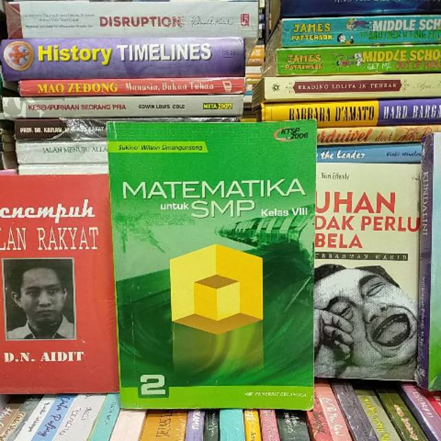 MATEMATIKA UNTUK SMP KELAS 8 KTSP SUKINO