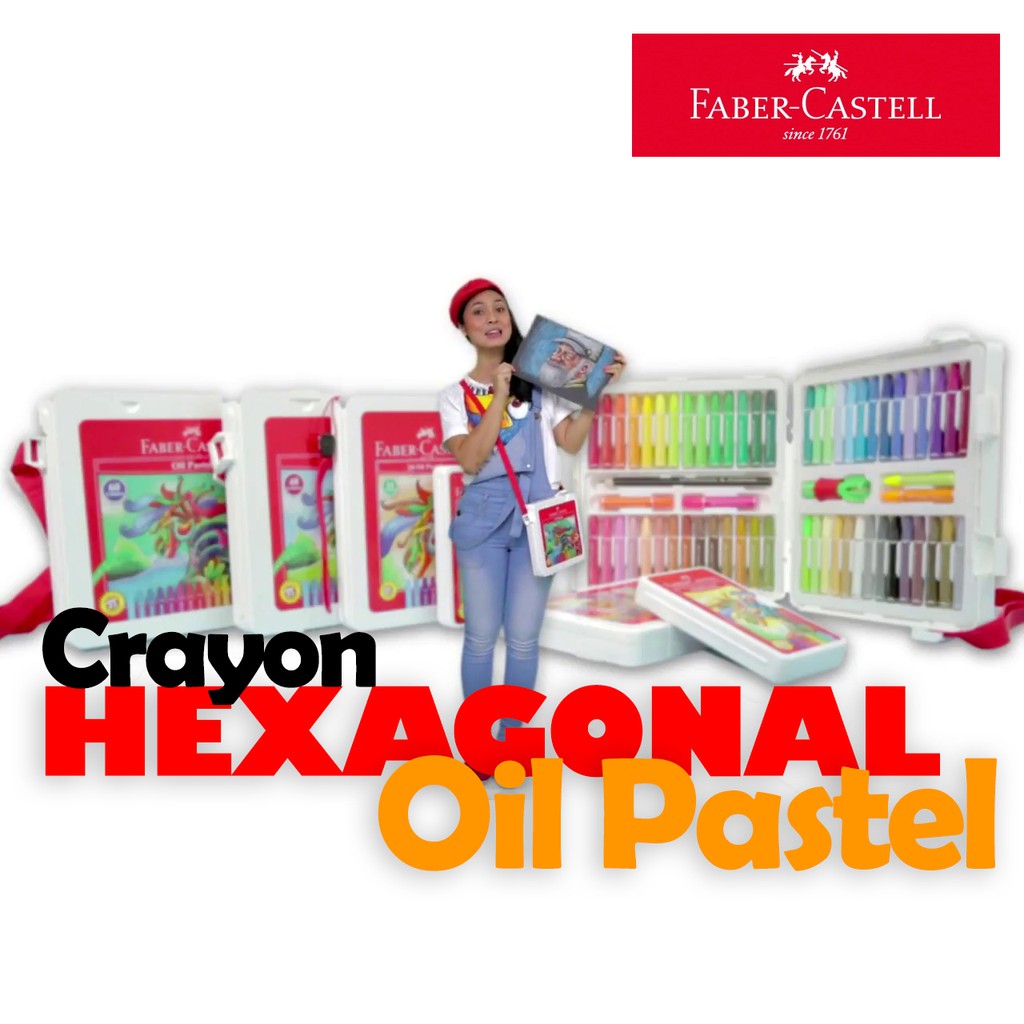 

Alat Menggambar Crayon Faber Castell 72 60 48 24 18 12 Warna Untuk Mendukung Bakat Seni Anak Anda