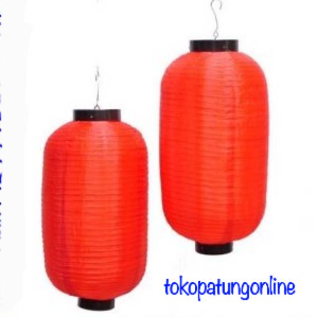 Lampion Jepang Kapsul Uk 10in