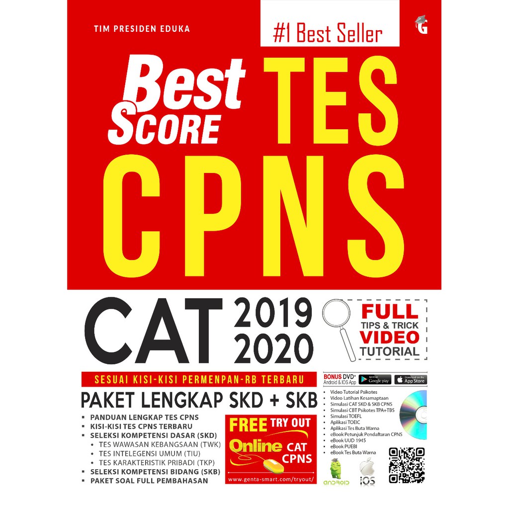 Best Score Tes Cpns Cat 2019 2020 Tim Presiden Eduka Shopee Indonesia