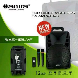 Jual  speaker portable wireless toa meeting aiwa was 112lvf