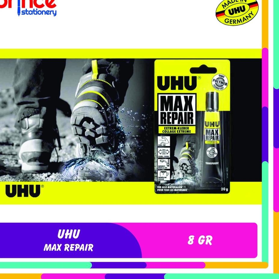 

Terbaik LEM SERBAGUNA UHU MAX REPAIR 8 GR ~