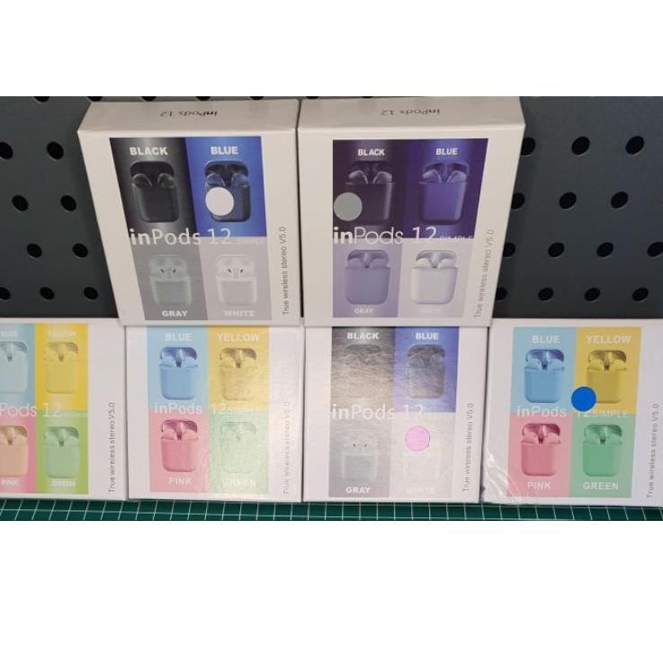 [SKI.19My22l] Headset bluetooth I7S TWS I9S tws I12 earphone Bluetooth Wireless android all type