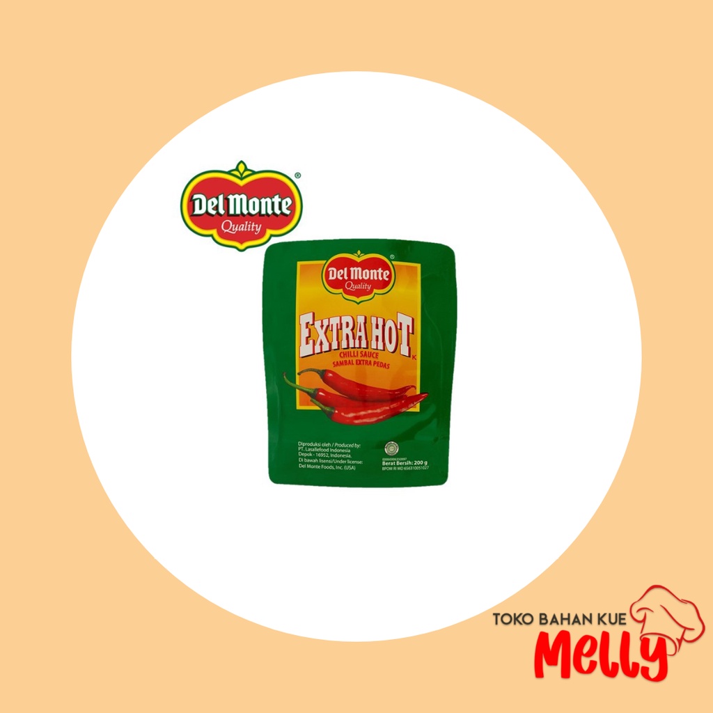 

Del Monte Extra Hot Kemasan 200gr