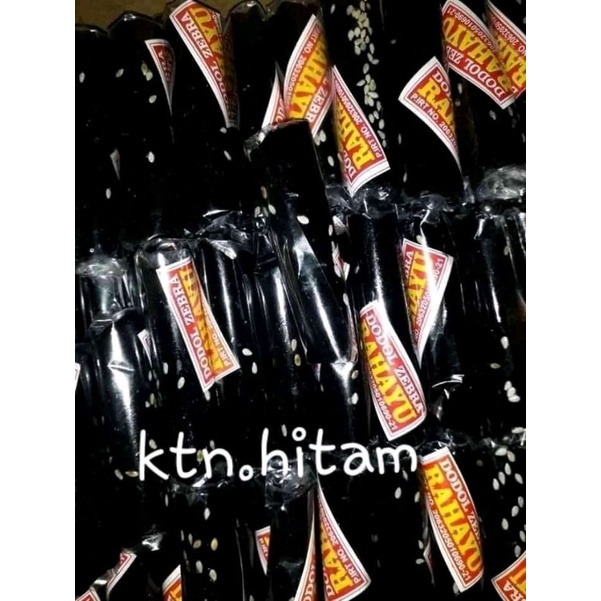 

Dodol garut rasa ketan hitam