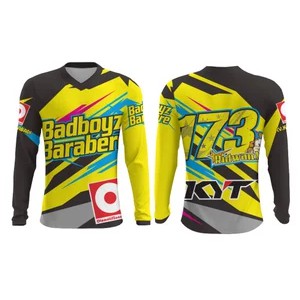 Baju Kaos Jersey Racing Balap Lengan Panjang 931 Printing Custom
