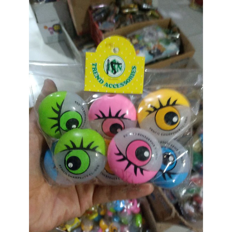 

Rautan pensil bentuk mata 8 pcs