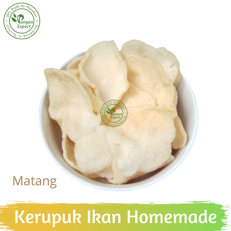 

Kerupuk Ikan Homemade Matang | Pangan Export Indonesia