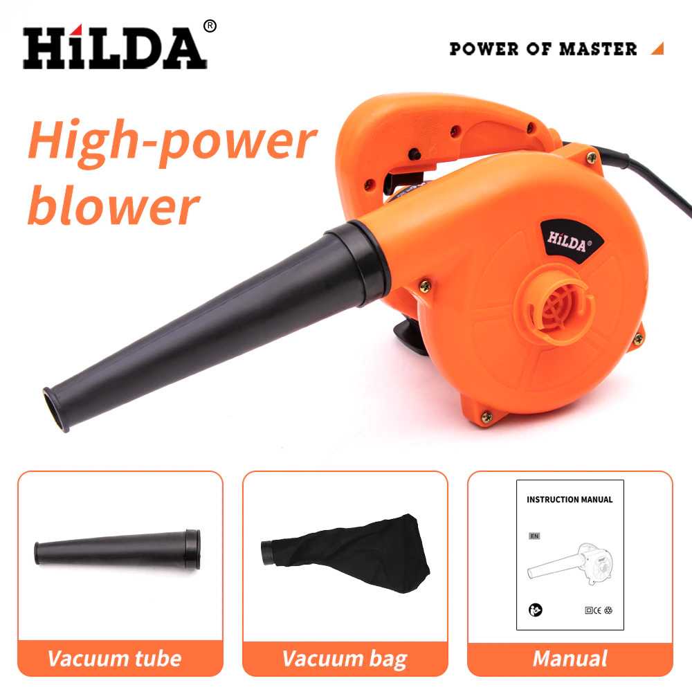 Air Blower Electric Genggam Dust Blowing Cleaner 1000W Pembersih Daun Kering Halaman Rumah Taman Berkualitas