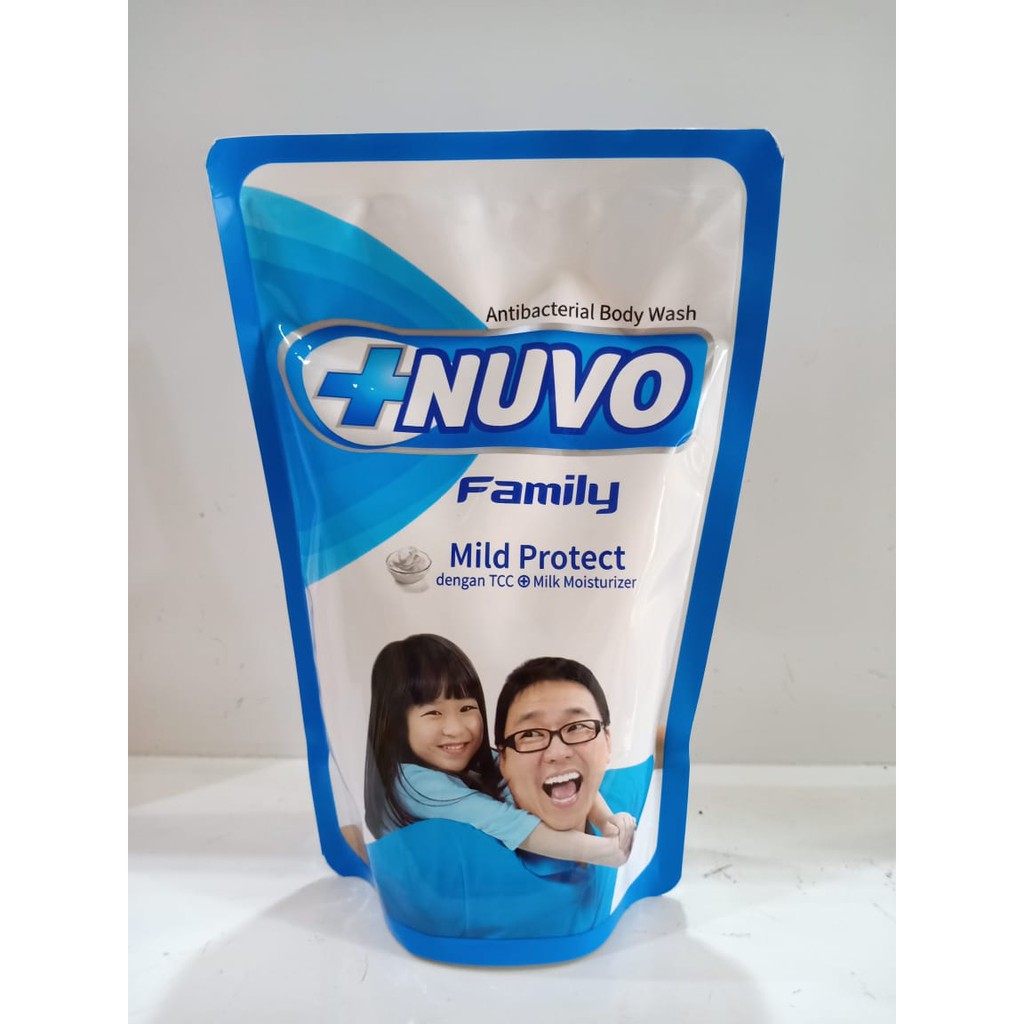 Nuvo Antibacterial Family Body Wash Refill 400ml