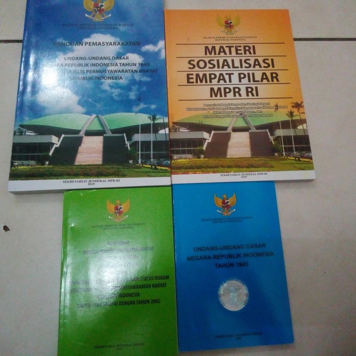 

PROMO!!! MATERI SOSIALISASI EMPAT PILAR MPR RI TERLARIS