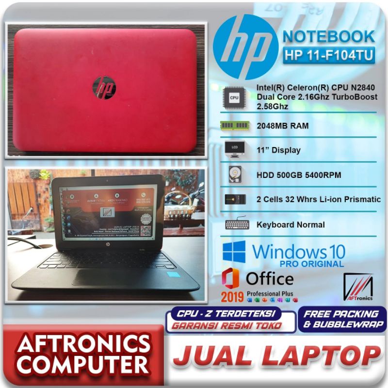 HP 11-F104TU Laptop Netbook