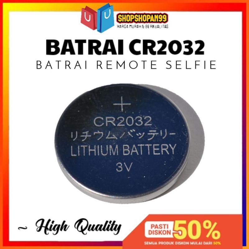 Battery CR2032 / BATRAI TOMSIS / BATEREI KALKULATOR JAM TANGAN / cr2032 / batere CR2032 / CR 2032 / baterai CMOS