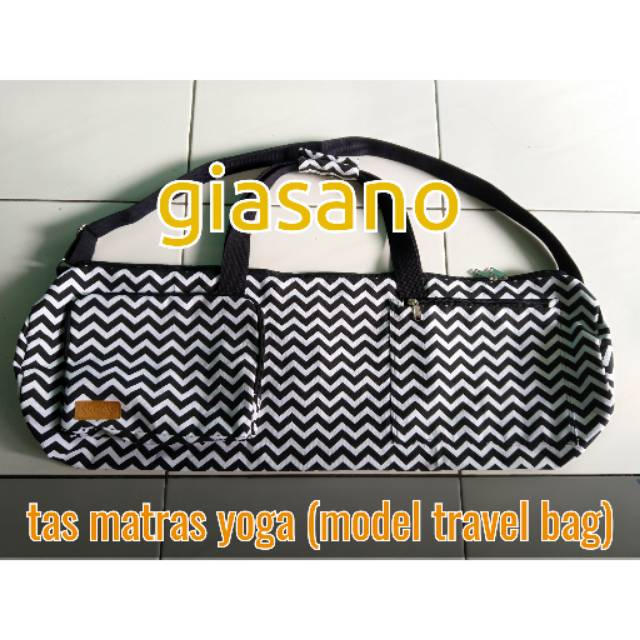 Tas matras yoga kanvas model travel bag