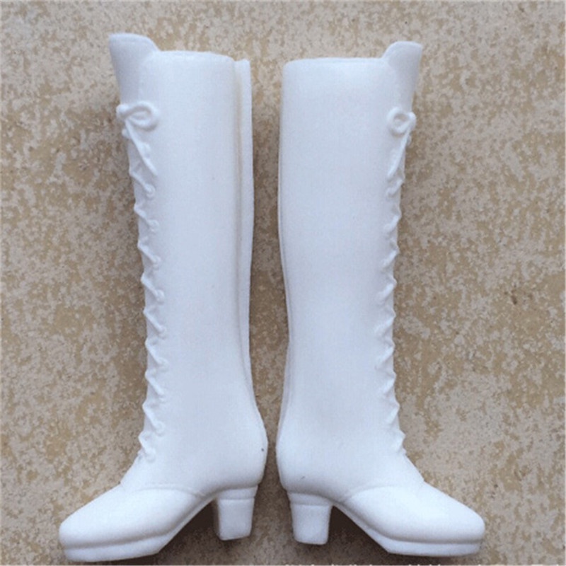 Sepatu Boots High Heels Casual Untuk Boneka Barbie