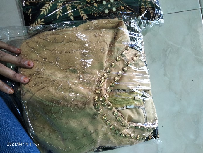 Couple Gamis Batik Sutra Prada Ekslusif