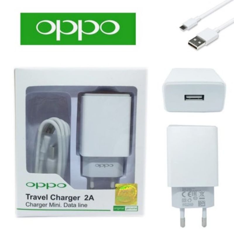 Charger cashan oppo 2A AK933 original Fast Charging Micro usb