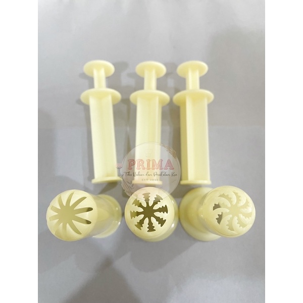 cetakan Kue Semprit Dahlia / Acuan Biscuit Import Malaysia / Cetakan Kue Kering Semprot Dorong / Acu
