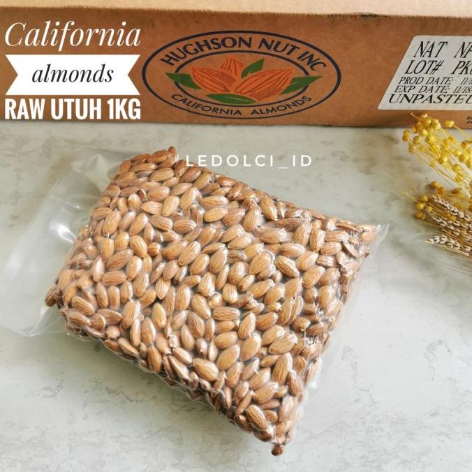 

KACANG ALMOND UTUH MENTAH | RAW WHOLE ALMOND KEMASAN VAKUM 1 KG ledolci92 Segera Dapatkan