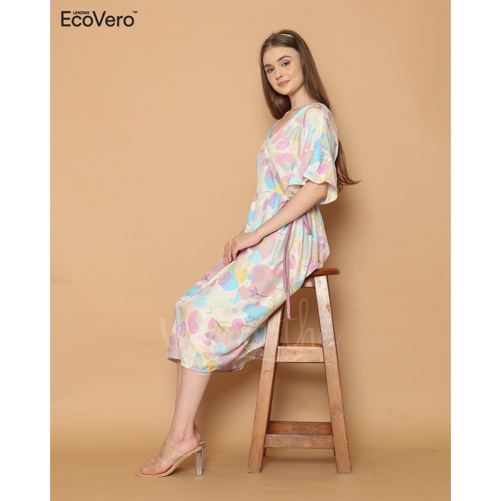 vSamantha - Dress Kimono Ecovero Misae Lavender