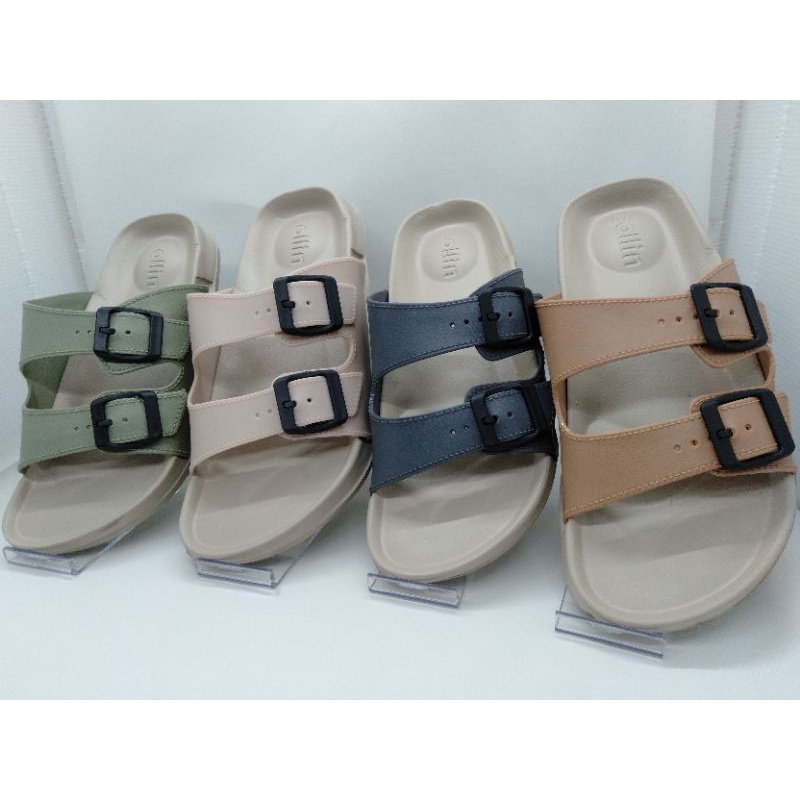 [PIKU] Sandal Slop Wanita Casual Merk Collin Sandal Slip-on