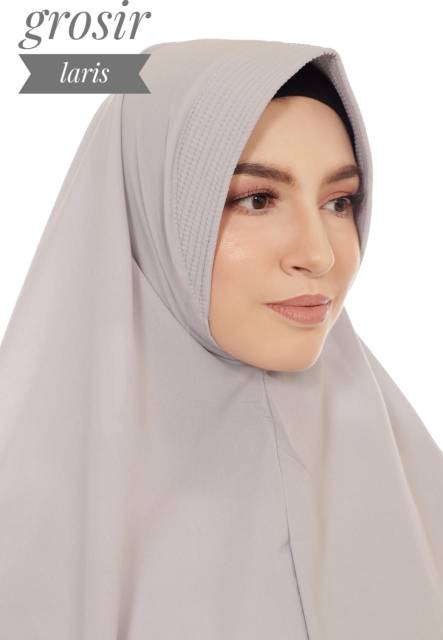(PN)Khimar nadrah serut/Khimar serut/Khimar nadrah serut/pet serut