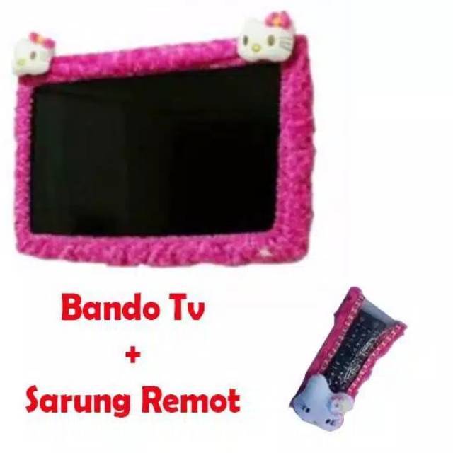 SET BANDO TV  DAN SARUNG REMOT, TV 21 - 32 INCHI