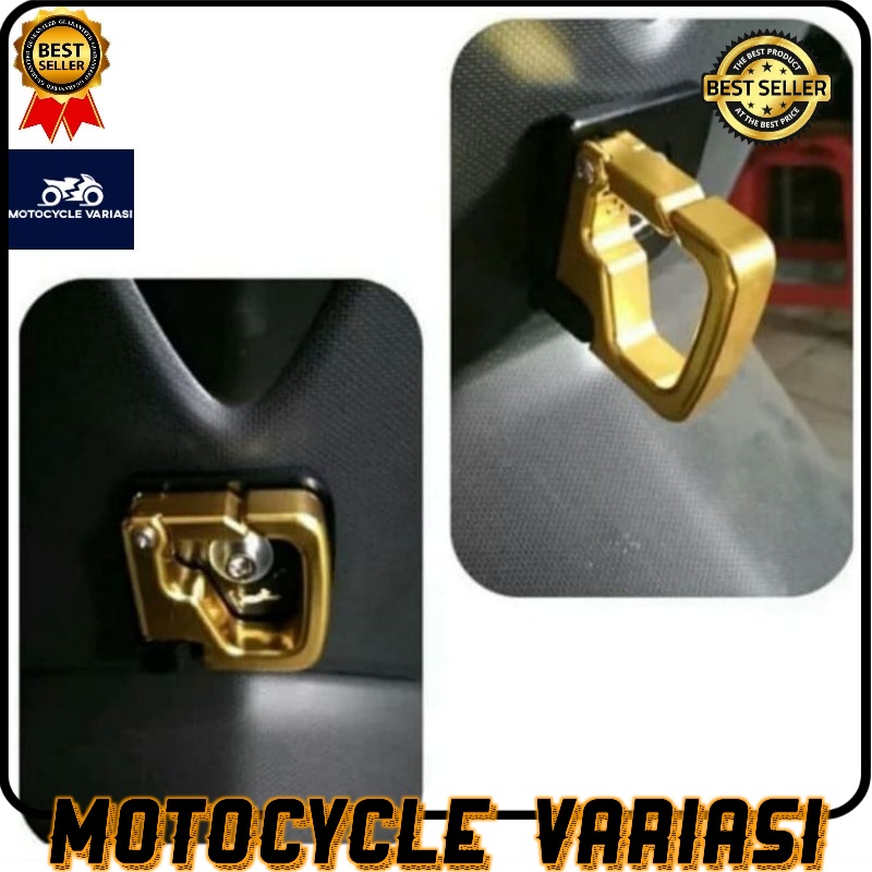 hook gantungan barang NMAX 2019-2015 VARIO BEAT MIO SCOOPY autolock